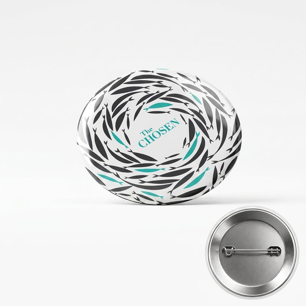 CHOSEN : Christian Decor | Premium Quality Round Badge