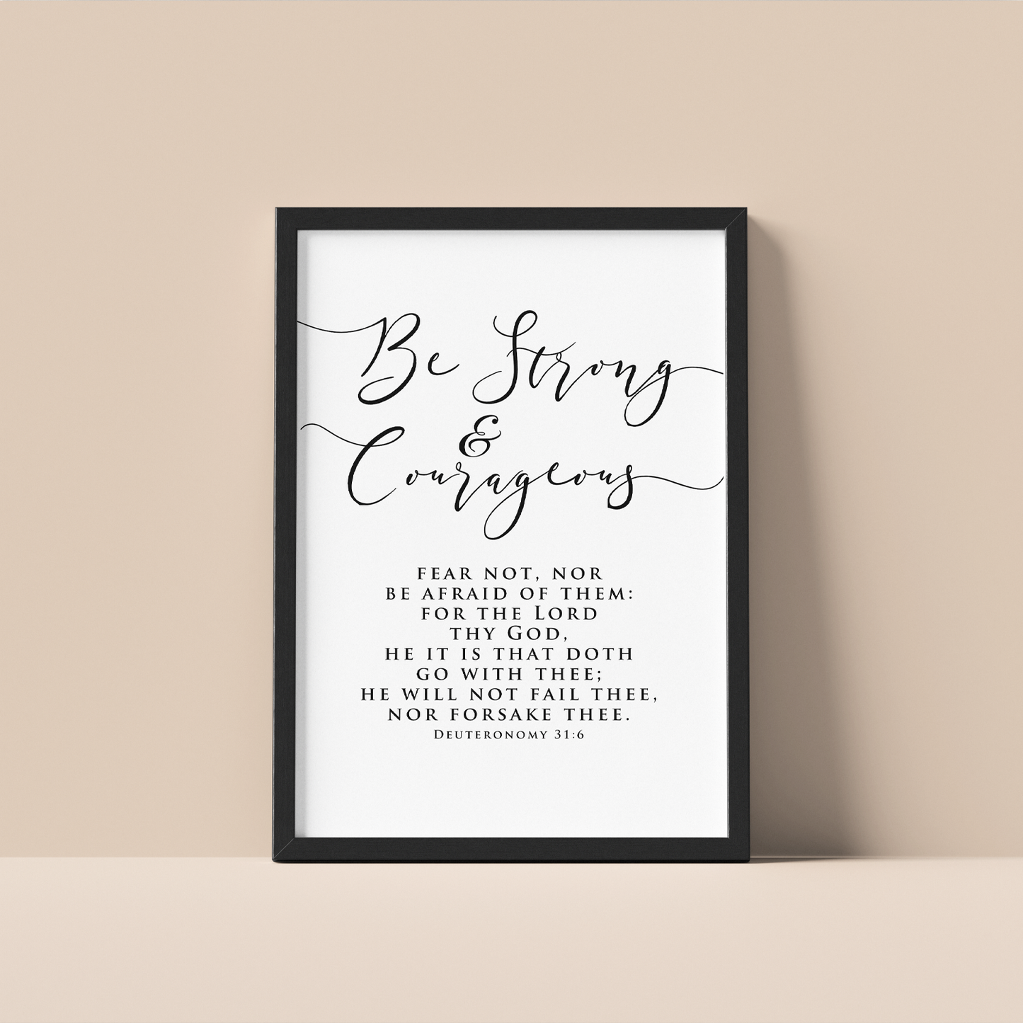 Custom Christian Wall Art with Photos | 12inch x 18inch Size Frame Set