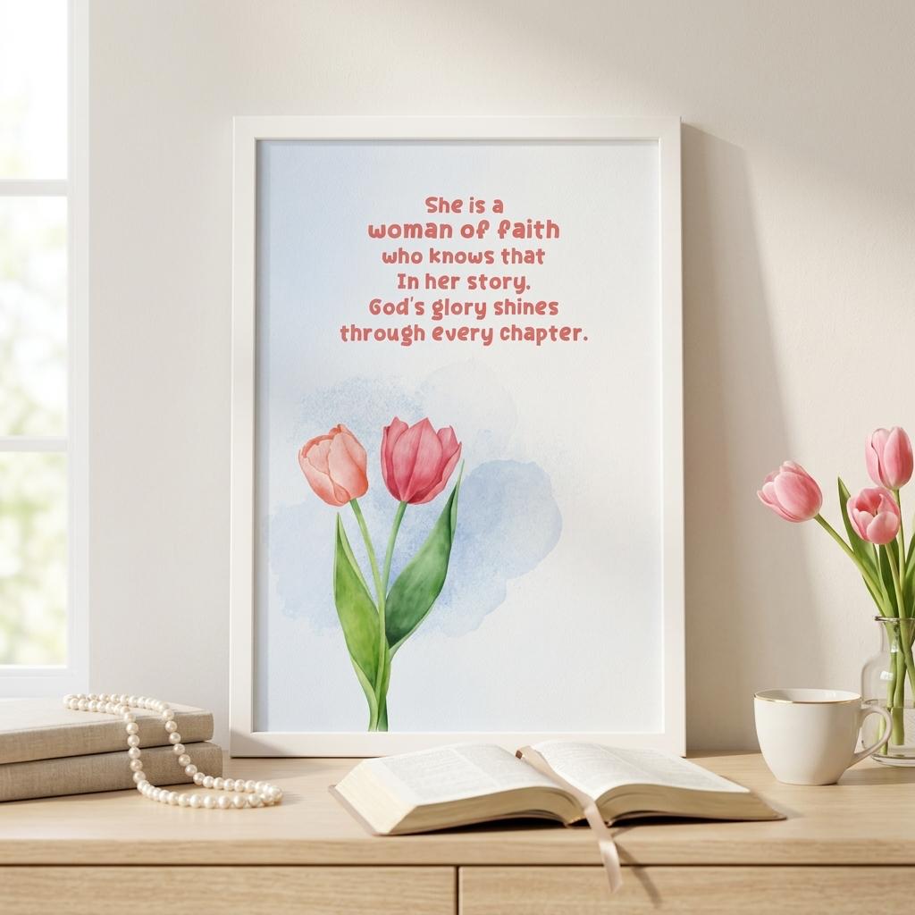 WOMEN OF FAITH | Mother's Day Special Gift : A5, A4, A3 sizes Photo Frames