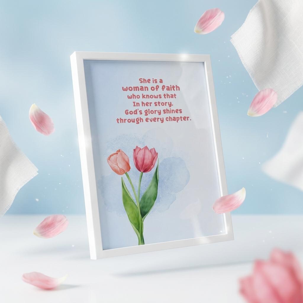 WOMEN OF FAITH | Mother's Day Special Gift : A5, A4, A3 sizes Photo Frames