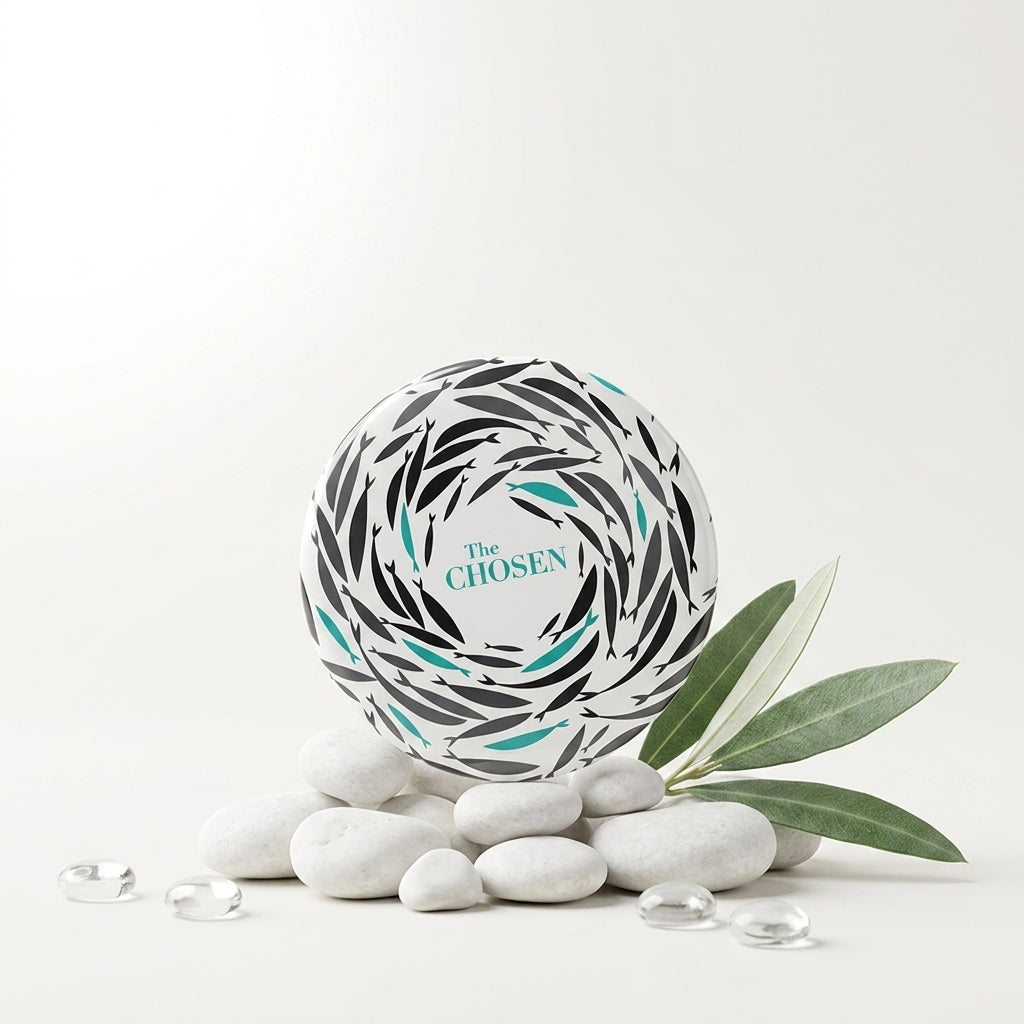 CHOSEN : Christian Decor | Premium Quality Round Badge